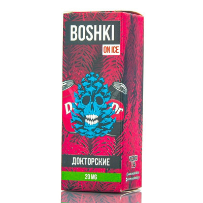 Жидкость Boshki ON ICE SALT 30 мл Докторские 20 мг