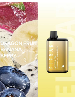 ELF BAR 5000 BC ULTRA Dragon Fruit Banana Berry