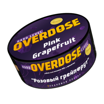 Overdose 100гр Pink Grapefruit (Розовый грейпфрут)