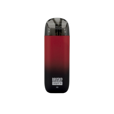 Набор Brusko Minican2 Черно-красный градиент 400 mAh