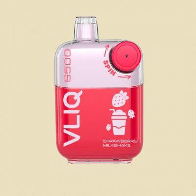 ЭС VLIQ SPIN 6500 Клубничный Милкшейк