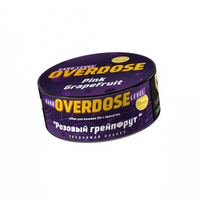 Overdose 25гр Pink Grapefruit (Розовый грейпфрут)