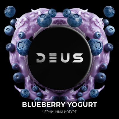 Deus 100гр Blueberry Yogurt (Черничный йогурт)