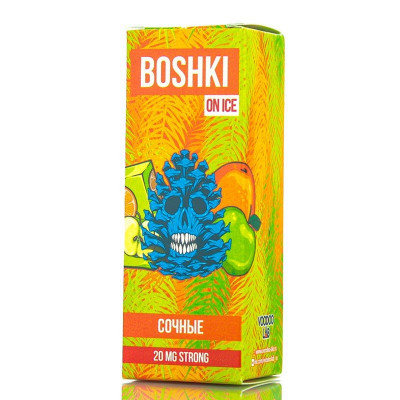 Жидкость Boshki ON ICE SALT 30 мл Сочные 45 мг
