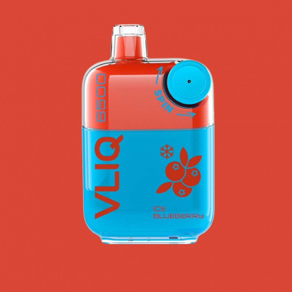 ЭС VLIQ SPIN 6500 Черничный Лёд