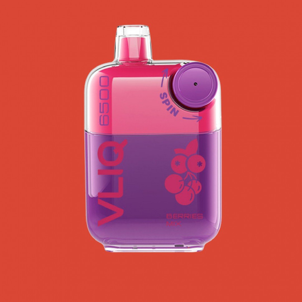 ЭС VLIQ SPIN 6500 Ягодный Микс