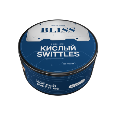 Bliss 100гр Кислый Swittles (кислые конфеты)