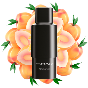 Одноразовый картридж для парения SOAK Q Nectarine Нектарин