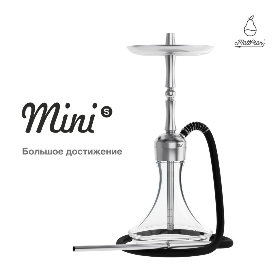 Кальян MattPear - Mini S Ball (Шахта, шланг, мундштук, уплотнители)