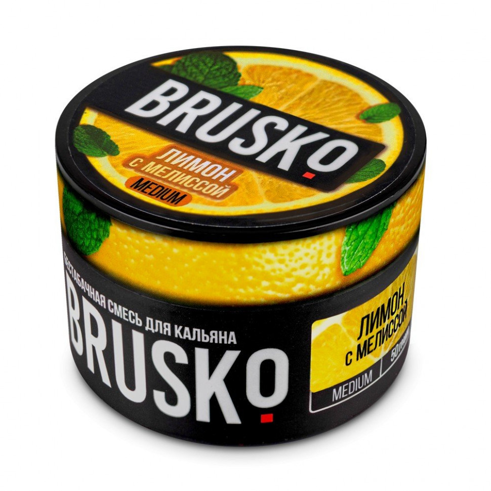 Brusko 50гр Лимон с мелиссой