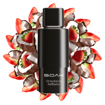 Одноразовый картридж для парения SOAK Q Strawberry Cream Dream Клубничный милкшейк