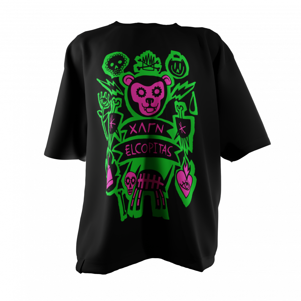 Футболка Элькапитос (неон) 2XL