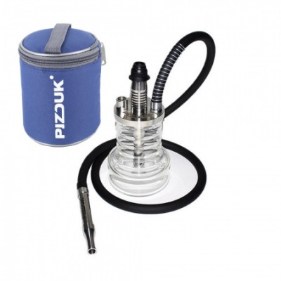 Кальян PIZDUK (Шахта, шланг, мундштук, прозр. колба, синяя сумка)