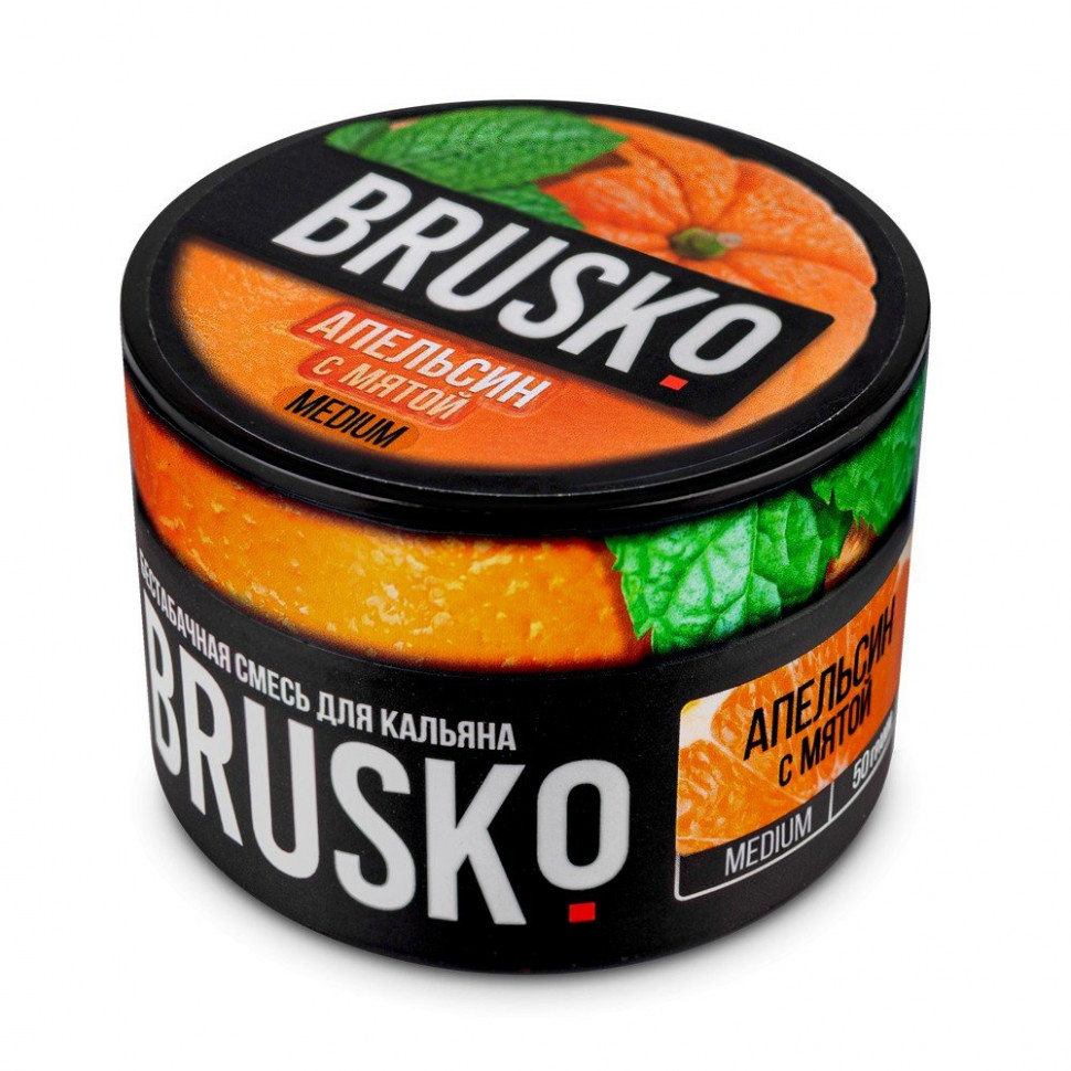 Brusko 50гр Апельсин с мятой
