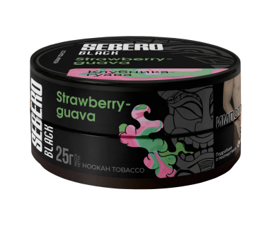 SEBERO Black 25гр Strawberry-guava (Клубника-гуава)