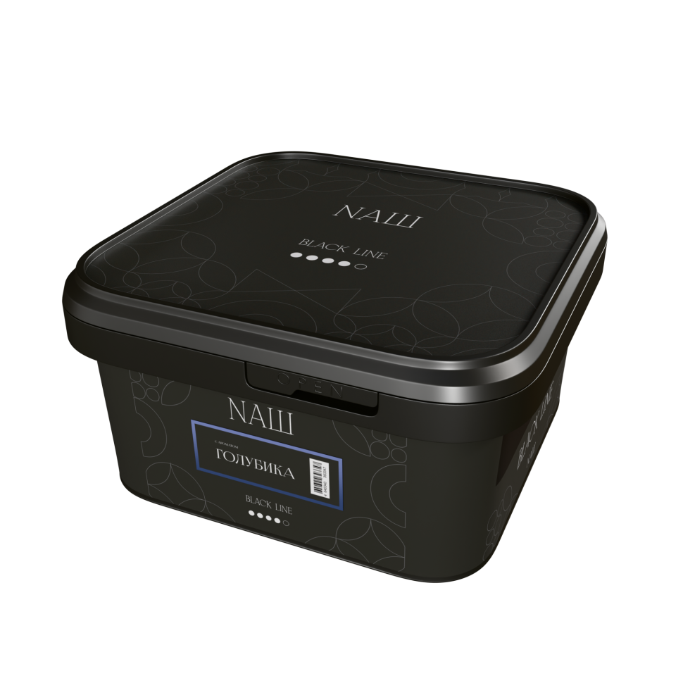 Naш Black 200гр  Голубика