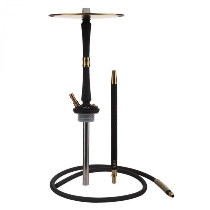 Кальян Hoob Go On Black (Золотая фурнитура)