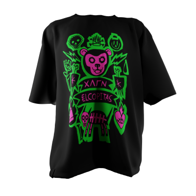 Футболка Элькапитос (неон) XL