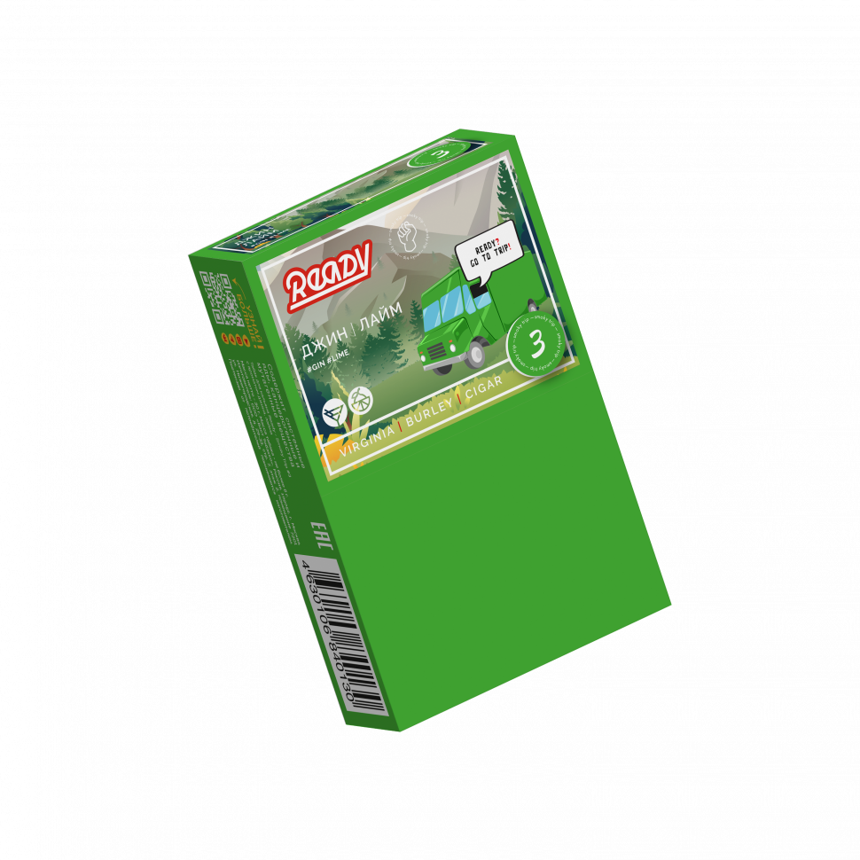 Ready 30гр – Smoky Trip 3 (Джин, лайм)