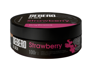 SEBERO Black 100гр Strawberry