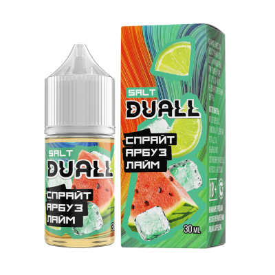 DUALL SALT hard Спрайт, арбуз, лайм 30ml