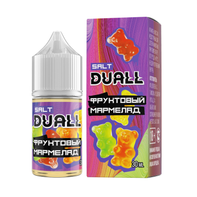 DUALL SALT hard Фруктовый мармелад 30ml