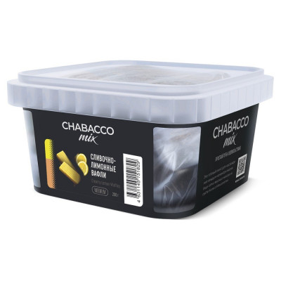 Chabacco 200гр Mix Medium Creamy Lemon Waffles