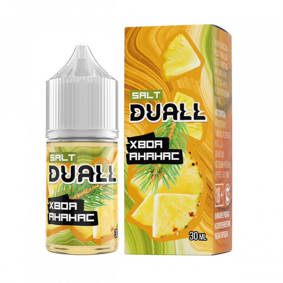 DUALL SALT hard Хвоя ананас 30ml