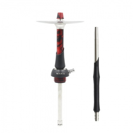 Кальян Make Hookah Acryl - Red (Шахта, мундштук, шланг, уплотнители)