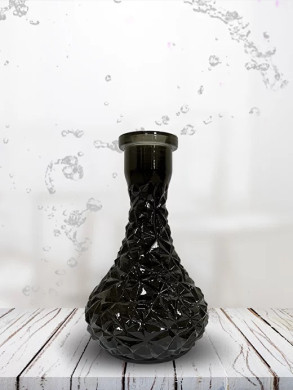 32-7 Колба VG Капля Кристалл черный