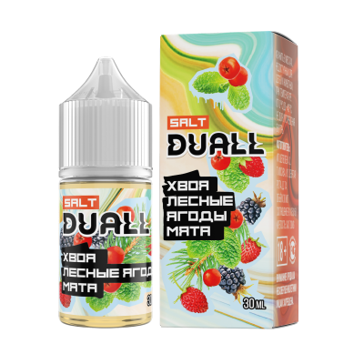 DUALL SALT hard Хвоя, лесные ягоды, мята 30ml