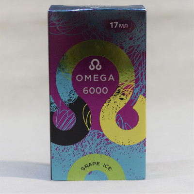 Omega 6000 Затяжек Виноградный лёд