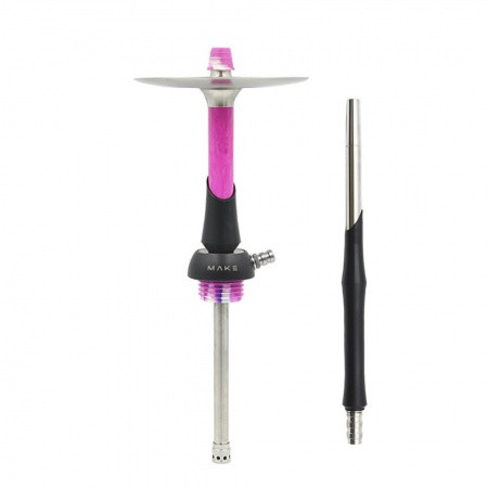 Кальян Make Hookah Acryl - Pink (Шахта, мундштук, шланг, уплотнители)