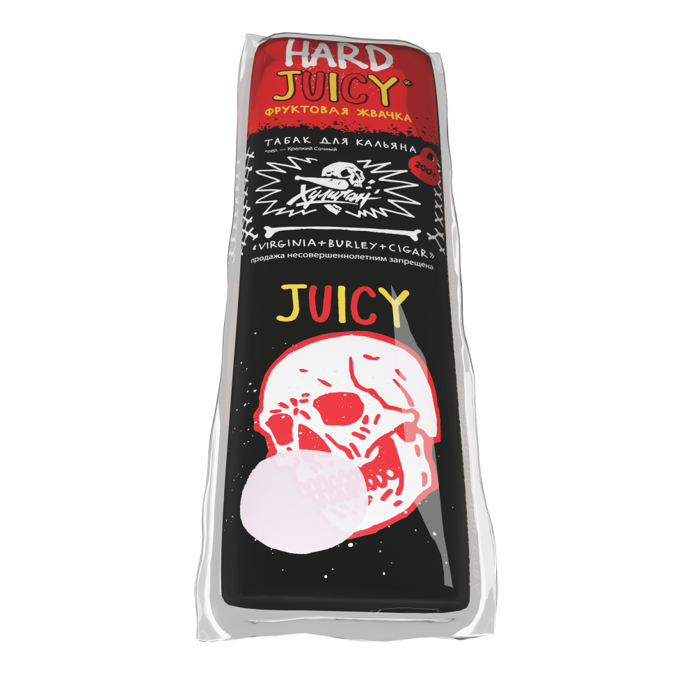 Хулиган Hard 200гр Juicy (Фруктовая жвачка)