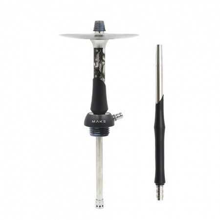 Кальян Make Hookah Acryl - Black (Шахта, мундштук, шланг, уплотнители)