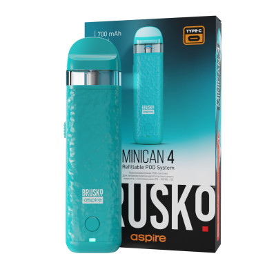 Pod набор Brusko Minican4 Бирюзовый