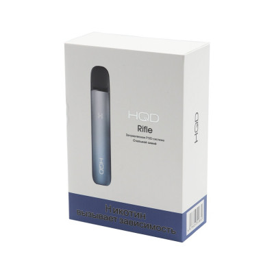 Pod набор HQD Rifle xxx Стальной Синий