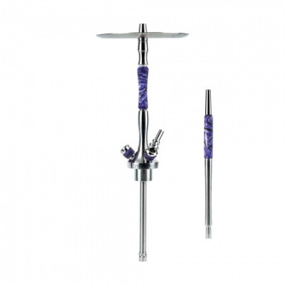 Кальян Union Hookah - Fibonacci Акрил (Фиолетовый II) (Шахта, шланг, мундштук, уплотнители)