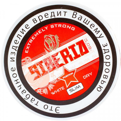 Табак жевательный Siberia White Dry Slim -80 13гр красная АКЦ