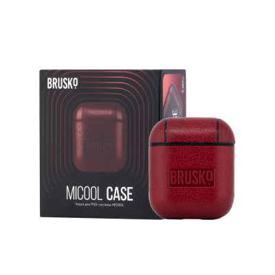 Чехол из полиуретановой кожи для Brusko ZQ MICOOL (Красный)