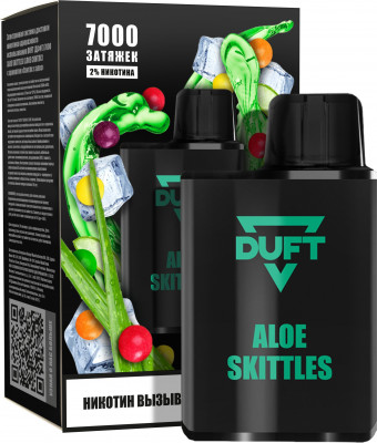 ЭС DUFT 7000 Aloe Skittles