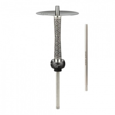 Кальян Geometry Hookah - Little Bro Y-Atom Grey (Шахта, шланг, мундштук, уплотнители)