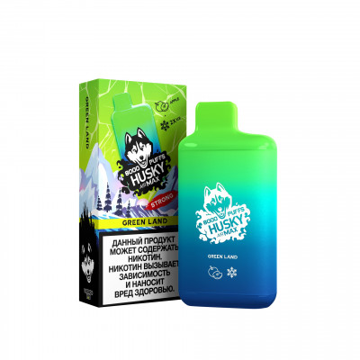 Husky Airmax 8000 тяг Green Land - Зеленое яблоко холодок