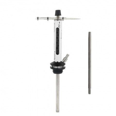 Кальян Geometry Hookah - Techno White (Шахта, шланг, мундштук, уплотнители)