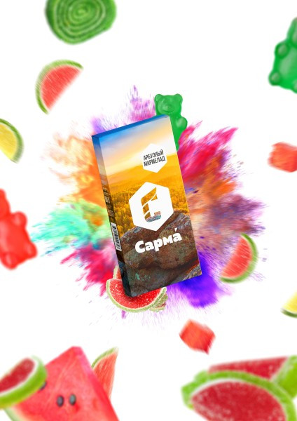 Сарма 100гр Арбузный мармелад