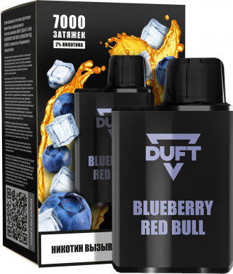ЭС DUFT 7000 Blueberry Red Bull