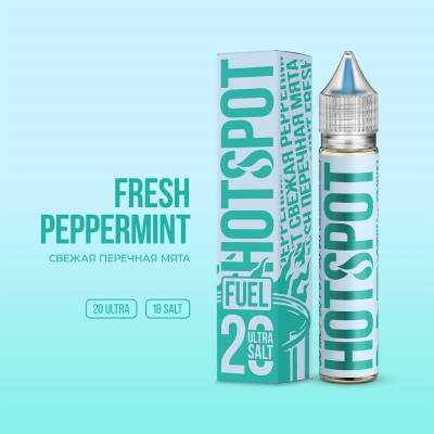 Жидкость salt Hot Spot Fuel 30 мл Fresh Peppermint - Мята холодок дв hard