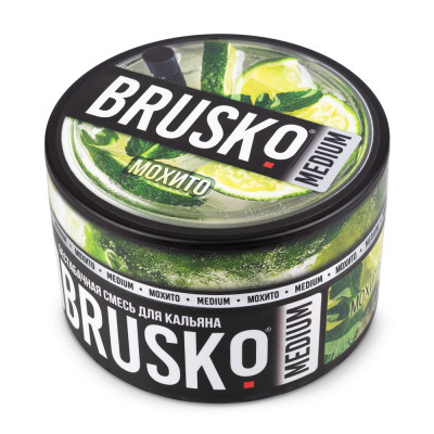 Бестабачная смесь BRUSKO 250гр Medium Мохито