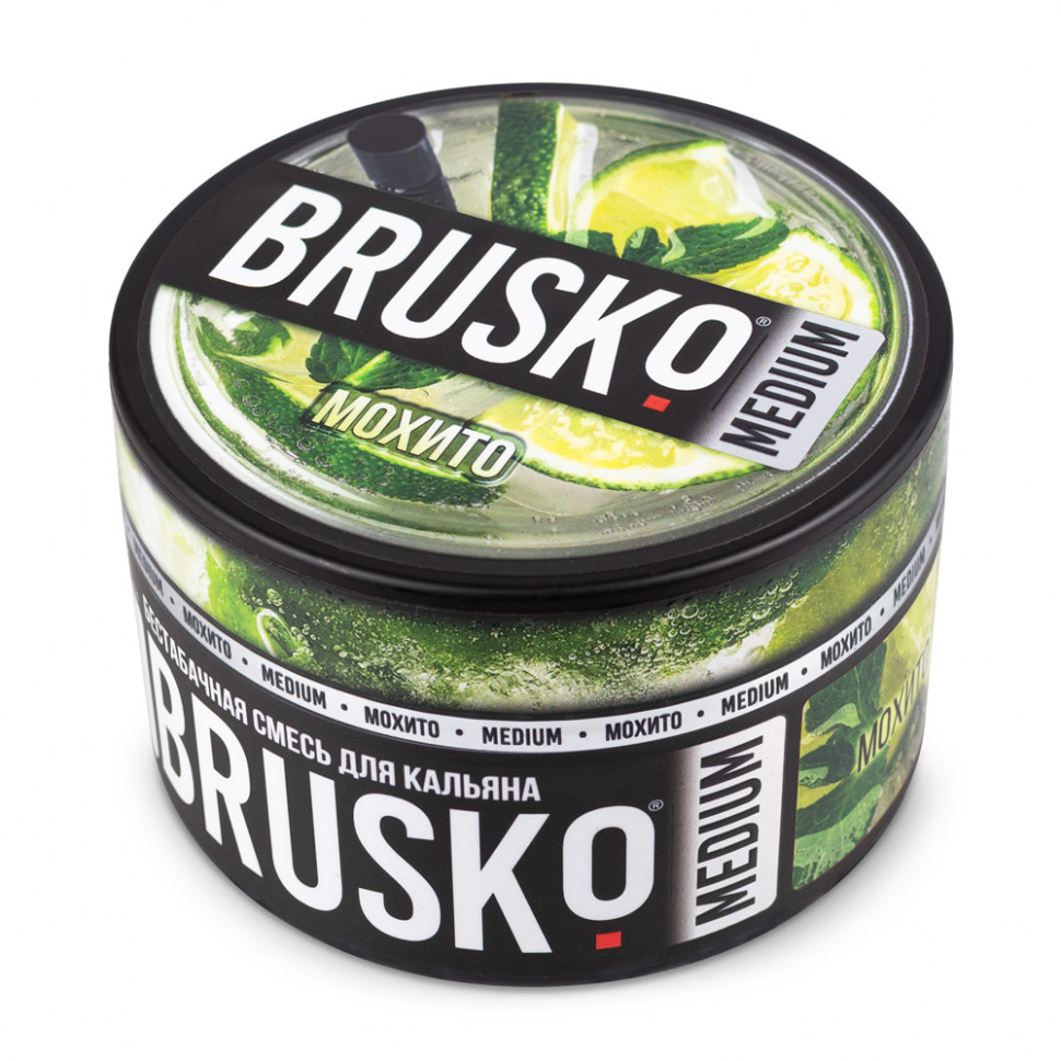 Бестабачная смесь BRUSKO 250гр Medium Мохито