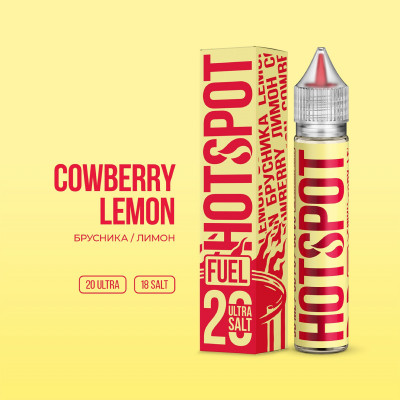 Жидкость salt Hot Spot Fuel 30 мл Cowberry Lemon - Брусника лимон дв hard